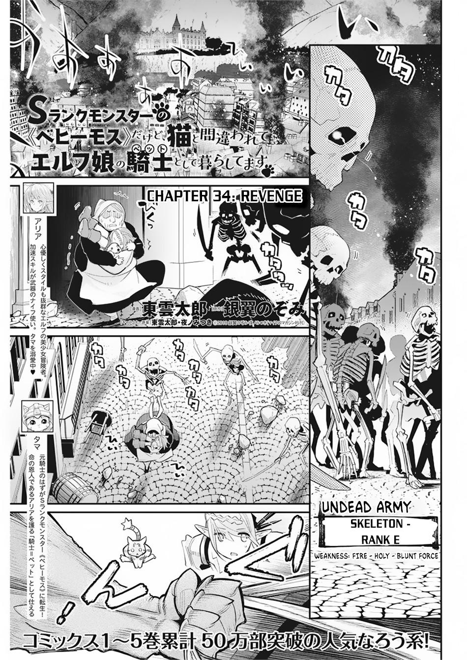 S-Rank Monster no Behemoth Dakedo Chap 34 - Next Chap 35