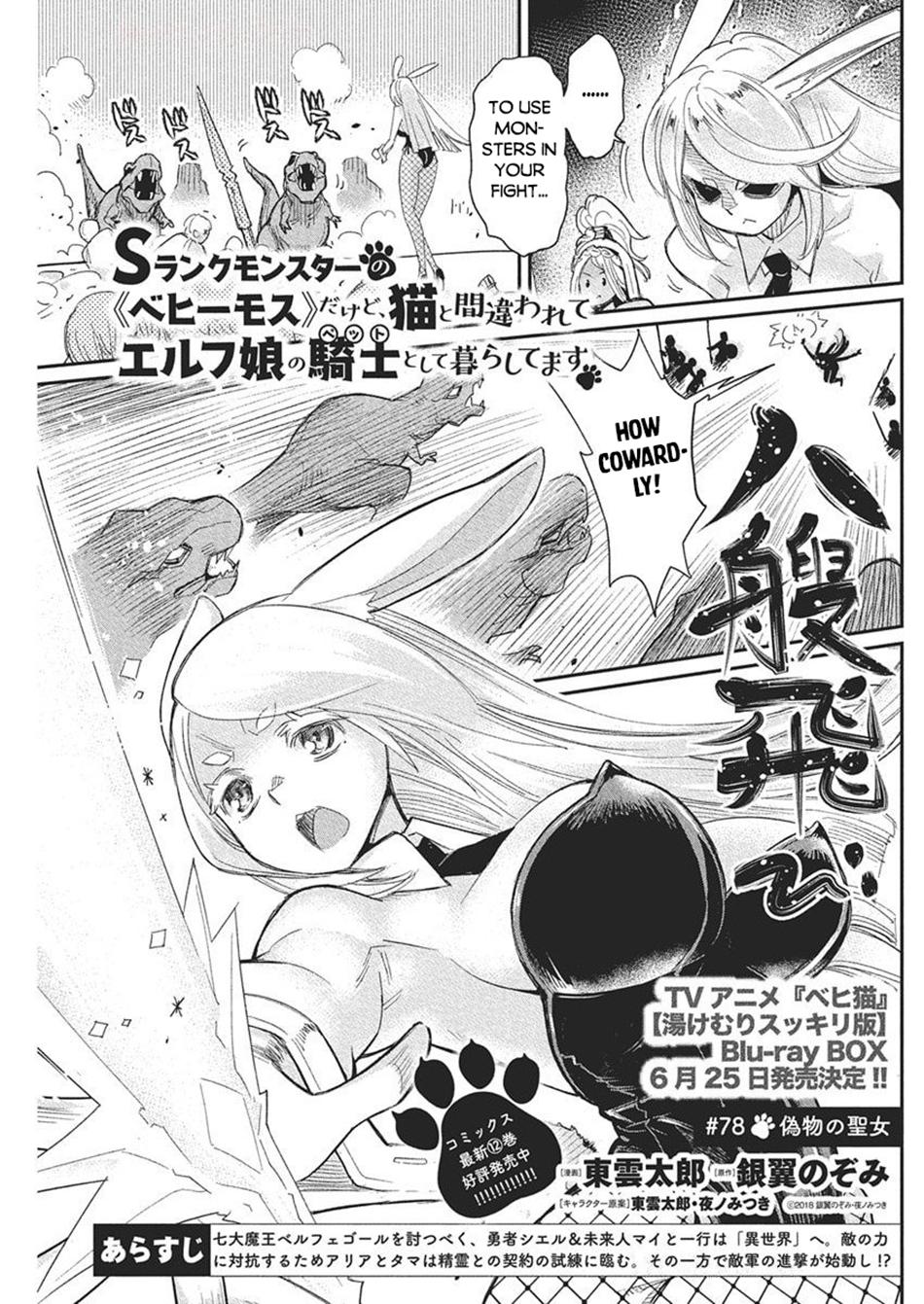 S-Rank Monster no Behemoth Dakedo Chap 78 - Next Chap 79