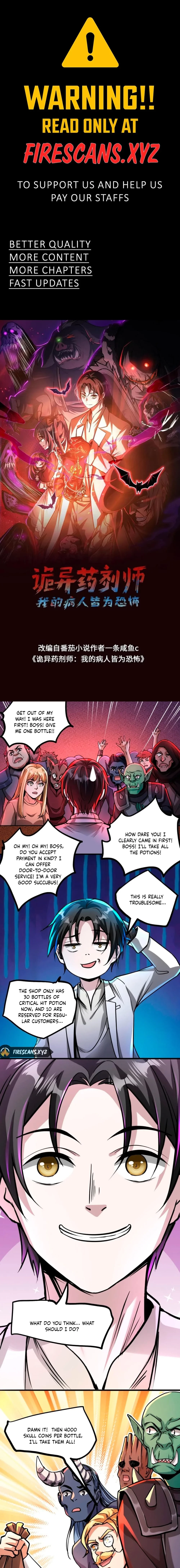 Creepy Pharmacist: All My Patients are Horrific Chap 79 - Next Chap 80