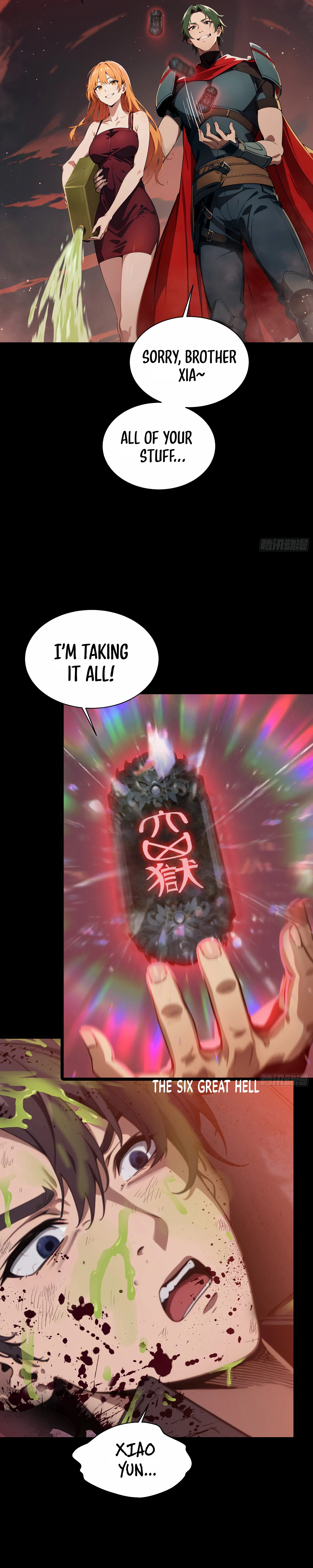 The Evil God Descends, I Own Great Hell Chap 1 - Next Chap 2