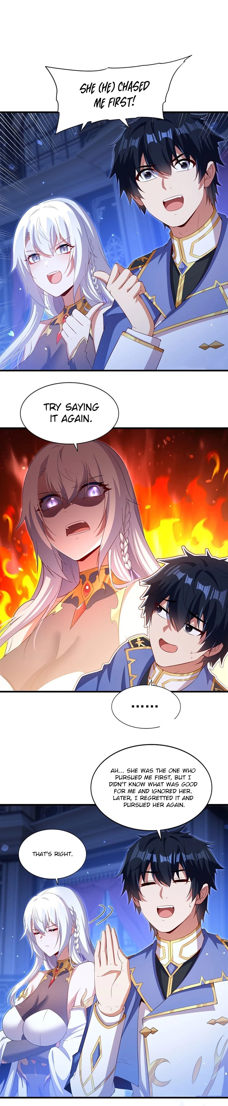 Shut Up, Evil Dragon! I Don't Want to Raise a Child With You Anymore Chap 37 - Next Chap 38