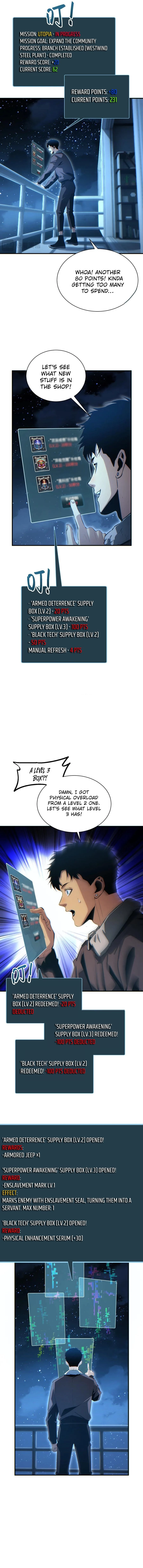 Rebirth in the end times: I reached the top by opening boxes Chap 45 - Next Chap 46