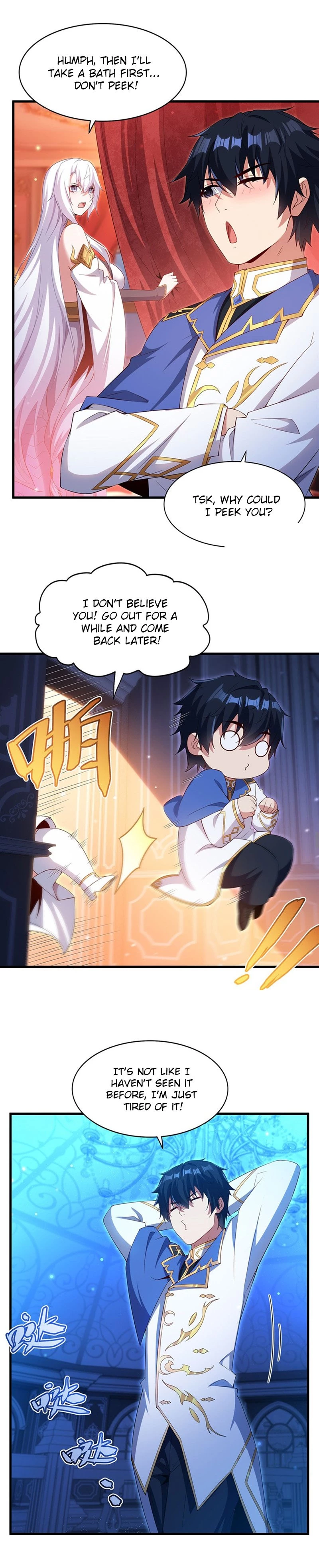 Shut Up, Evil Dragon! I Don't Want to Raise a Child With You Anymore Chap 38 - Next Chap 39