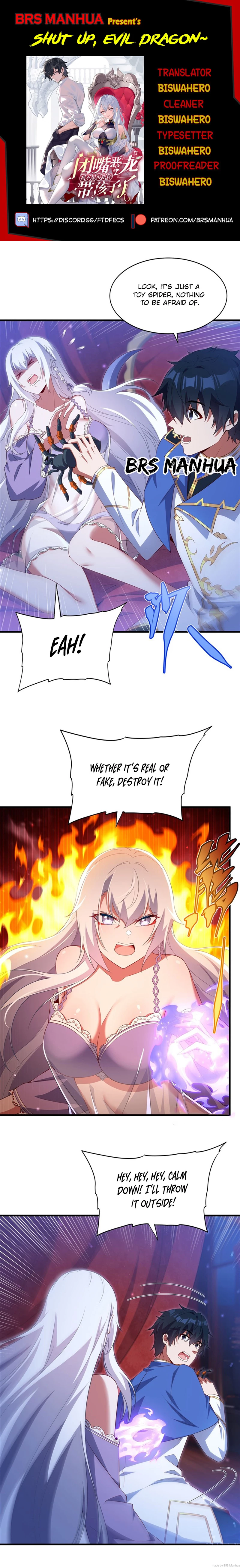 Shut Up, Evil Dragon! I Don't Want to Raise a Child With You Anymore Chap 40 - Next Chap 41