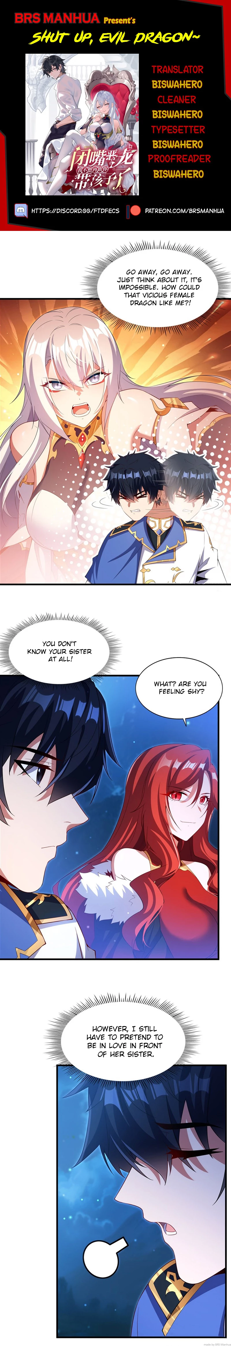 Shut Up, Evil Dragon! I Don't Want to Raise a Child With You Anymore Chap 39 - Next Chap 40