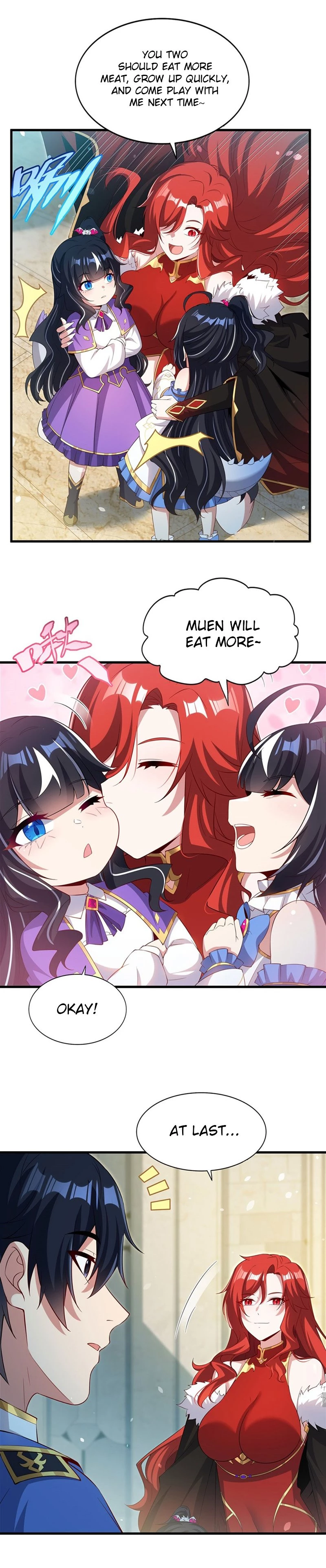 Shut Up, Evil Dragon! I Don't Want to Raise a Child With You Anymore Chap 42 - Next Chap 43