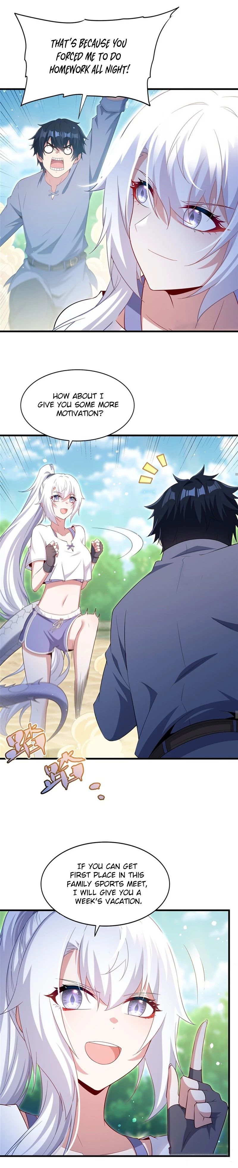 Shut Up, Evil Dragon! I Don't Want to Raise a Child With You Anymore Chap 47 - Next Chap 48