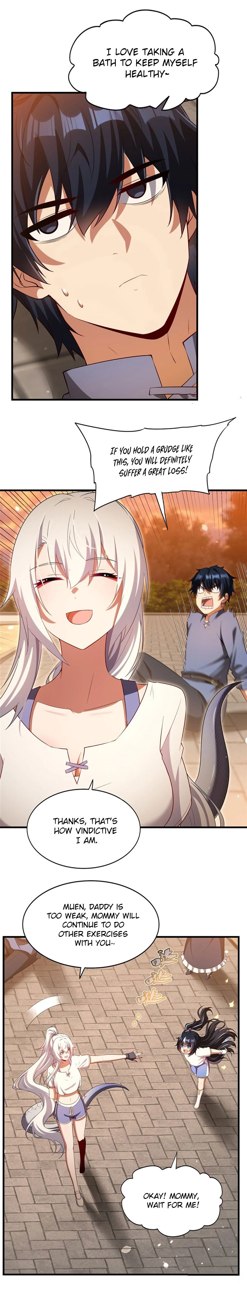 Shut Up, Evil Dragon! I Don't Want to Raise a Child With You Anymore Chap 45 - Next Chap 46