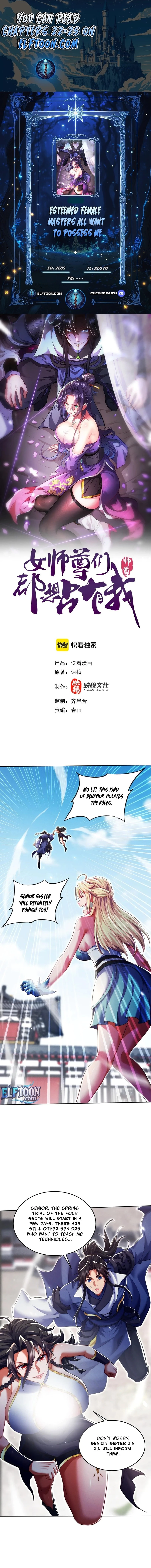 Esteemed Female Masters All Want to Possess Me Chap 21 - Next Chap 22