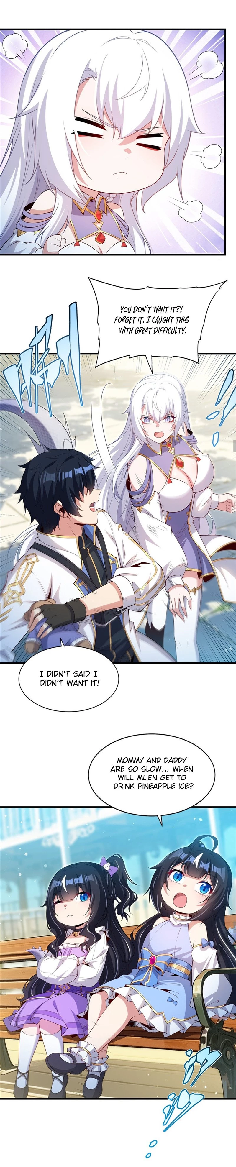 Shut Up, Evil Dragon! I Don't Want to Raise a Child With You Anymore Chap 53 - Next Chap 54