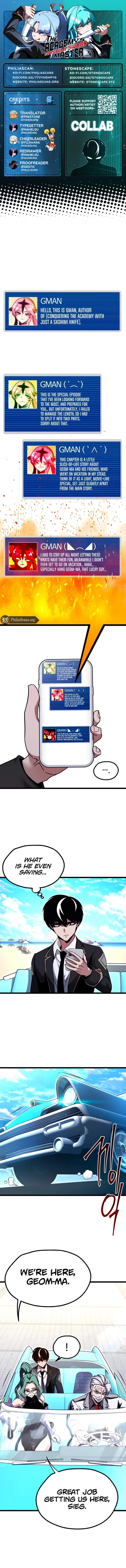 The Academy’s Sashimi Sword Master Chap 49.5 - Next Chap 50.5