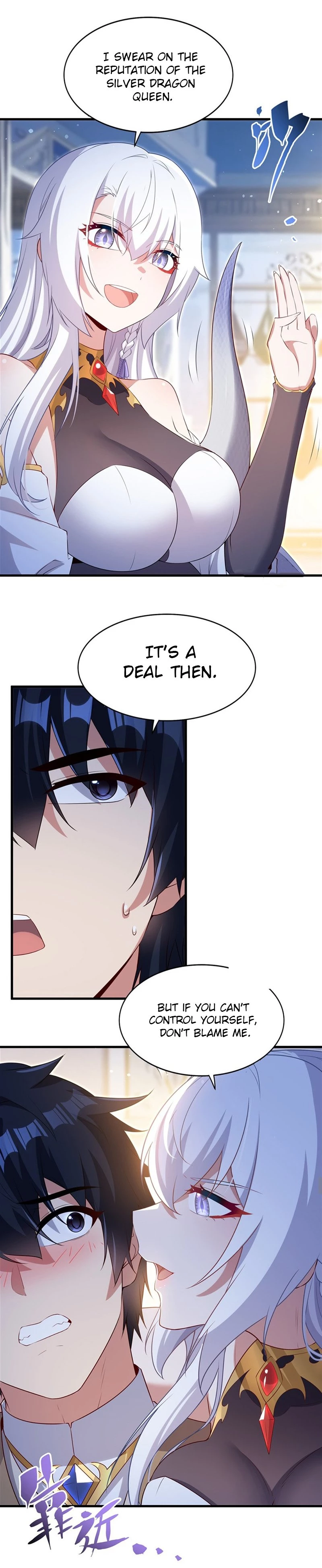 Shut Up, Evil Dragon! I Don't Want to Raise a Child With You Anymore Chap 52 - Next Chap 53