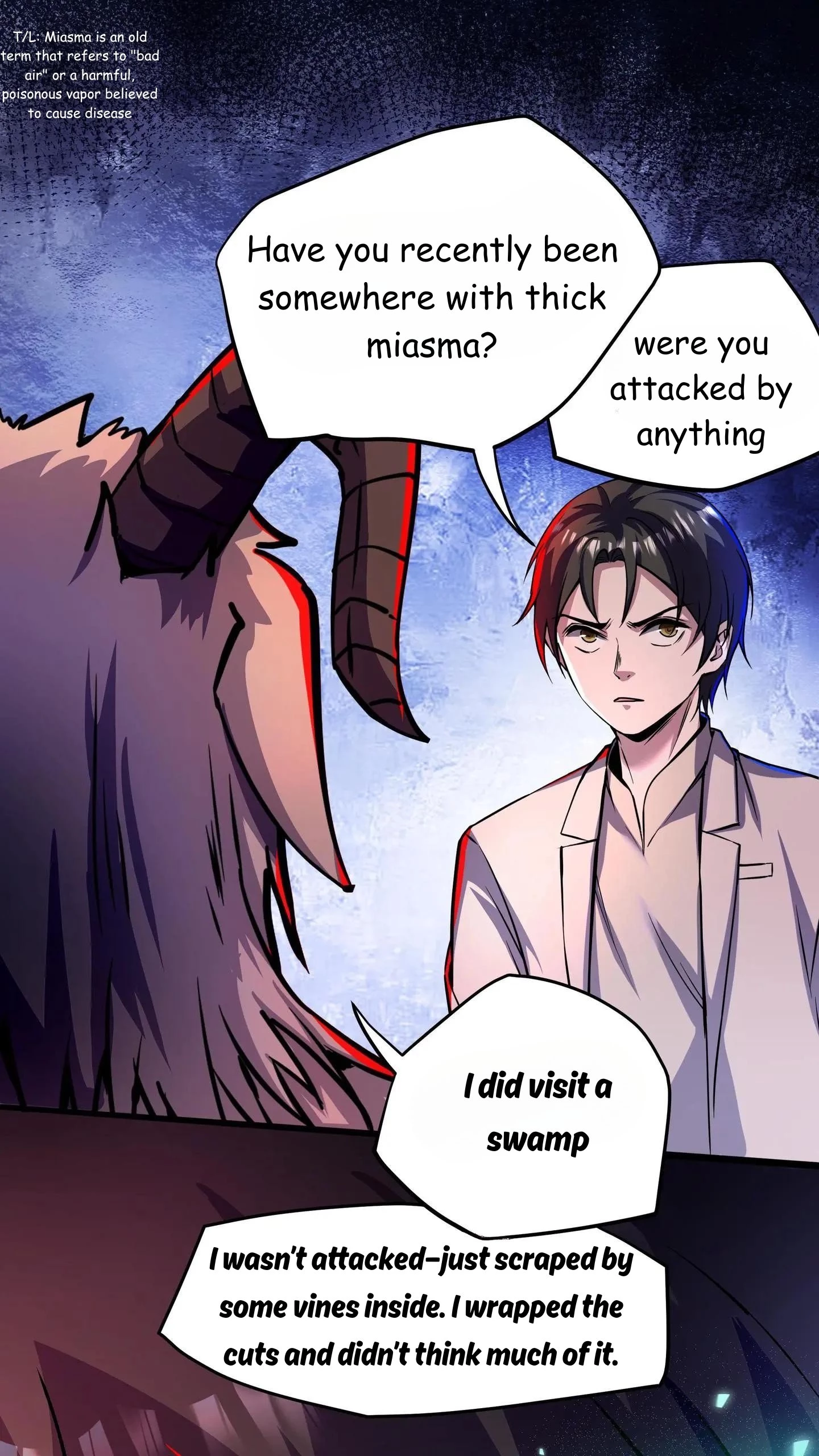 Creepy Pharmacist: All My Patients are Horrific Chap 114 - Next Chap 115