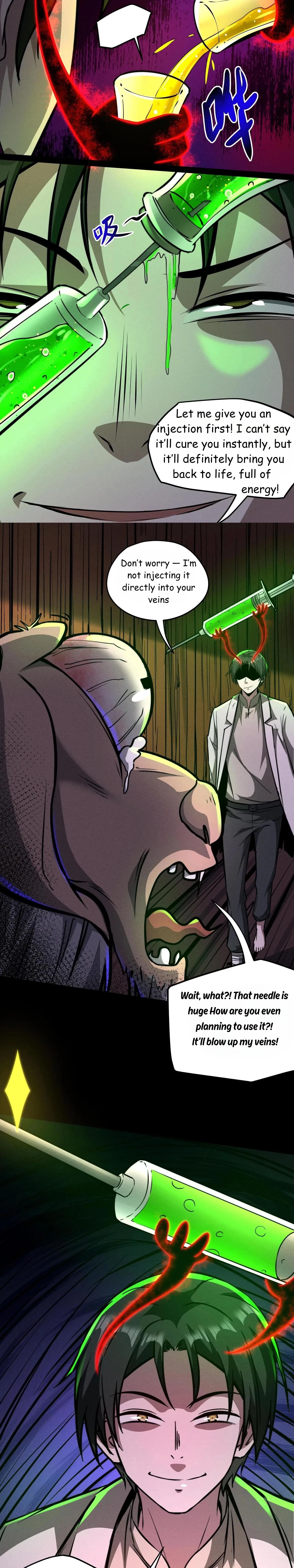 Creepy Pharmacist: All My Patients are Horrific Chap 115 - Next Chap 116