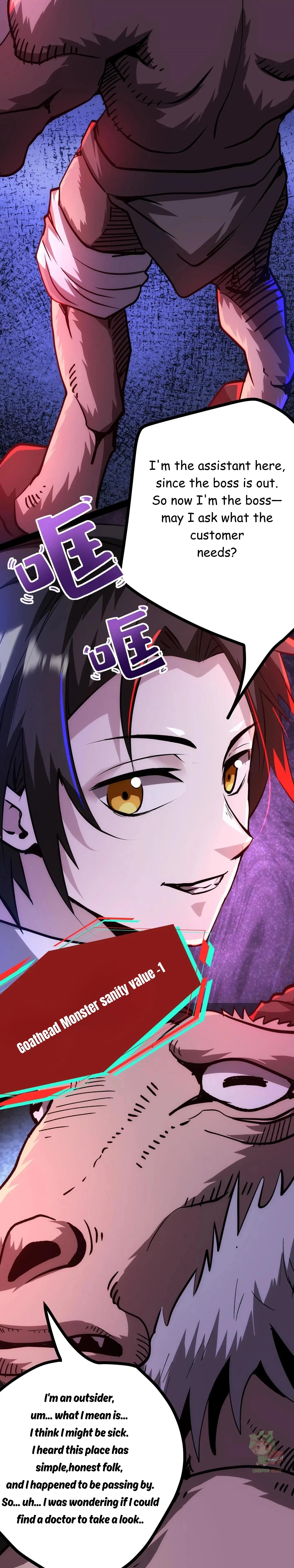 Creepy Pharmacist: All My Patients are Horrific Chap 112 - Next Chap 113