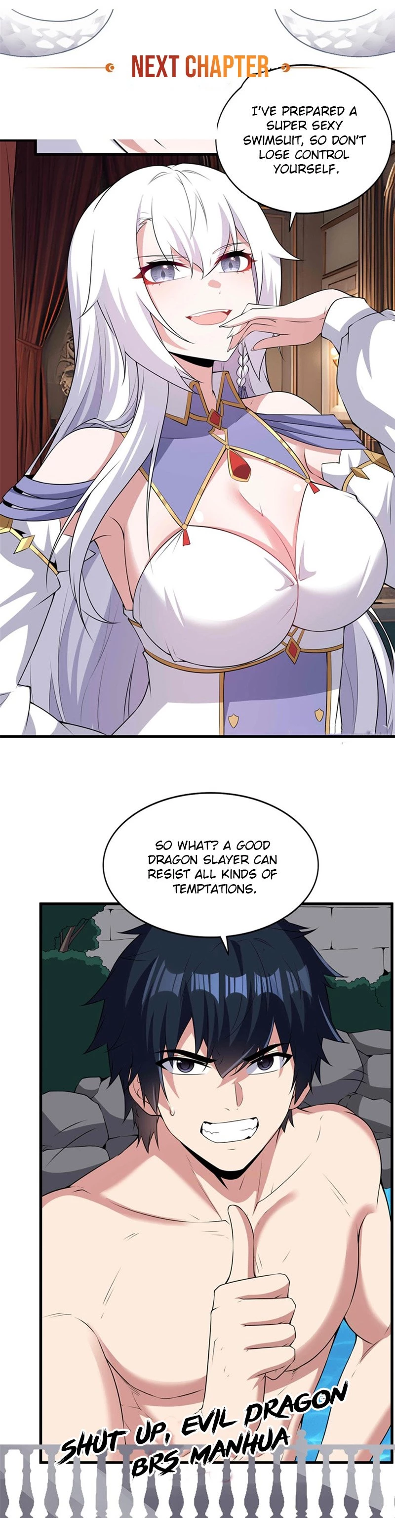 Shut Up, Evil Dragon! I Don't Want to Raise a Child With You Anymore Chap 54 - Next Chap 55