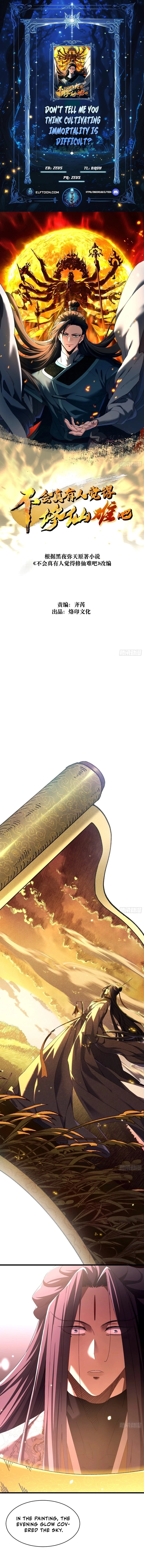 Don't Tell Me You Think Cultivating Immortality Is Difficult? Chap 9 - Next Chap 10