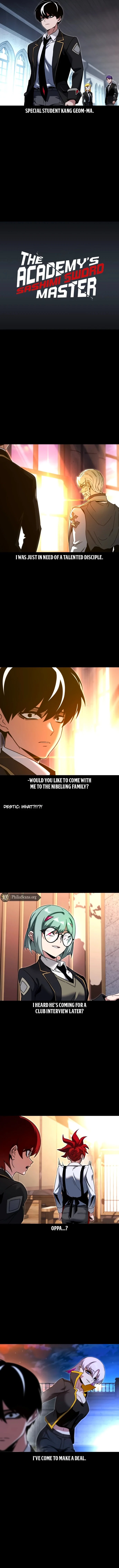 The Academy’s Sashimi Sword Master Chap 49.6 - Next Chap 50.6