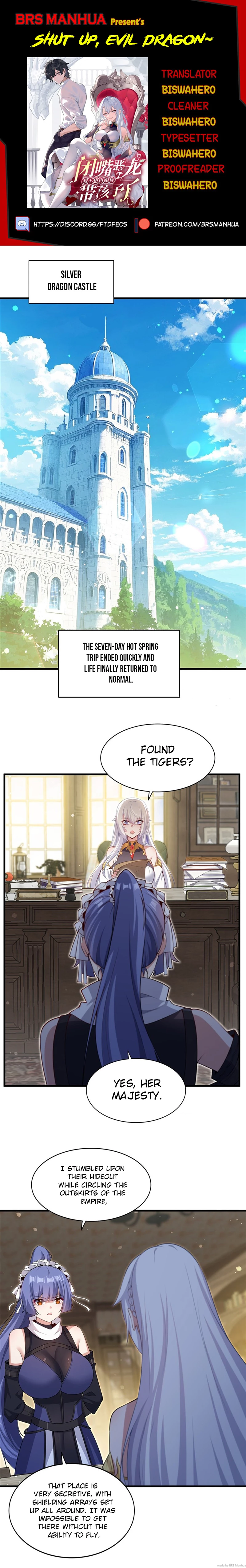 Shut Up, Evil Dragon! I Don't Want to Raise a Child With You Anymore Chap 58 - Next Chap 59