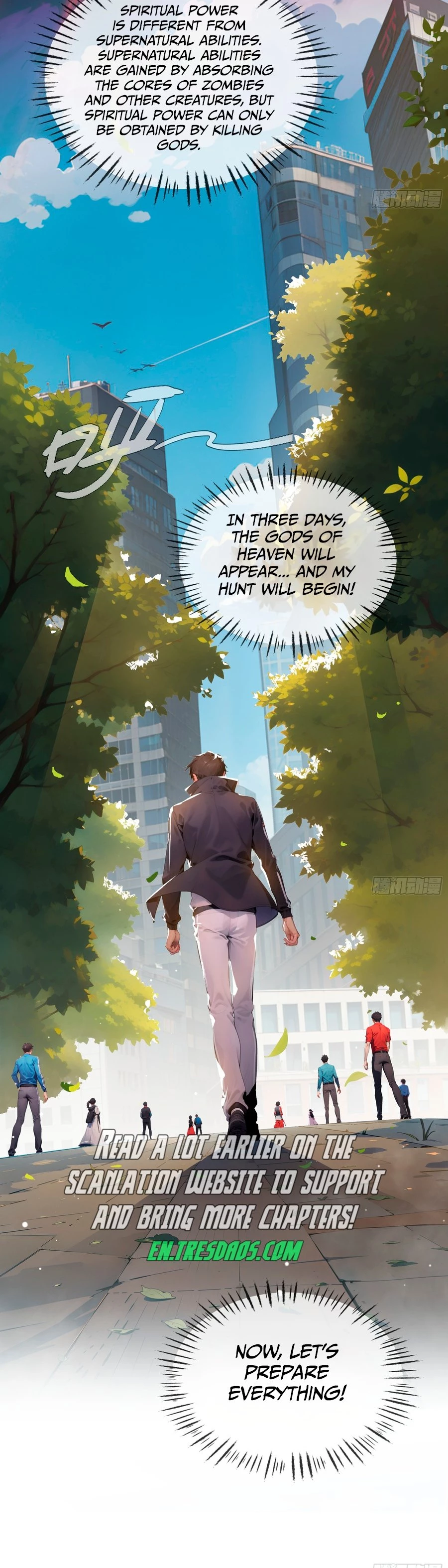 The Evil God Descends, I Own Great Hell Chap 3 - Next Chap 4