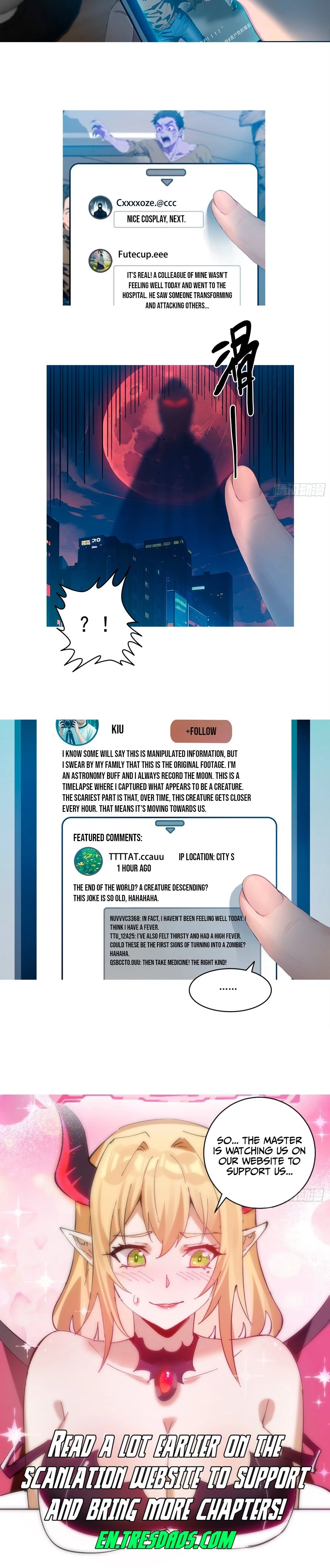 The Evil God Descends, I Own Great Hell Chap 20 - Next Chap 21