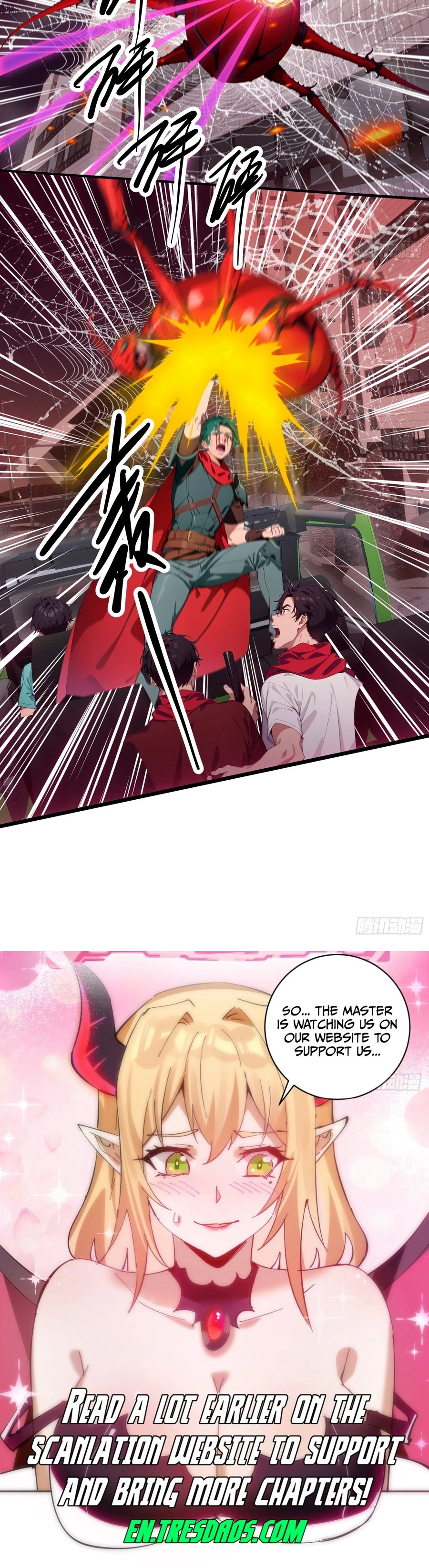 The Evil God Descends, I Own Great Hell Chap 30 - Next Chap 31