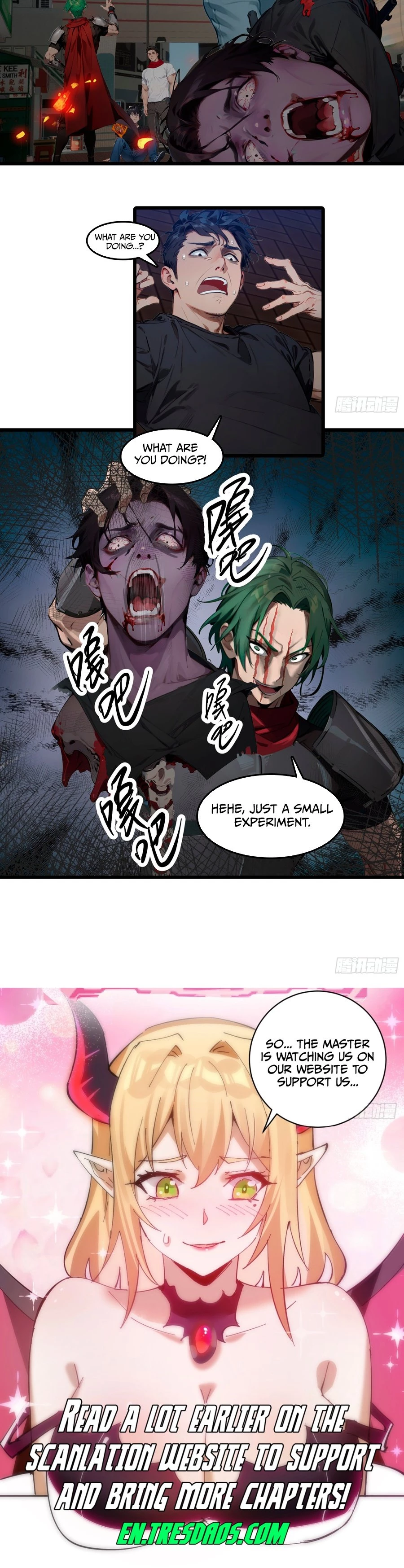 The Evil God Descends, I Own Great Hell Chap 28 - Next Chap 29