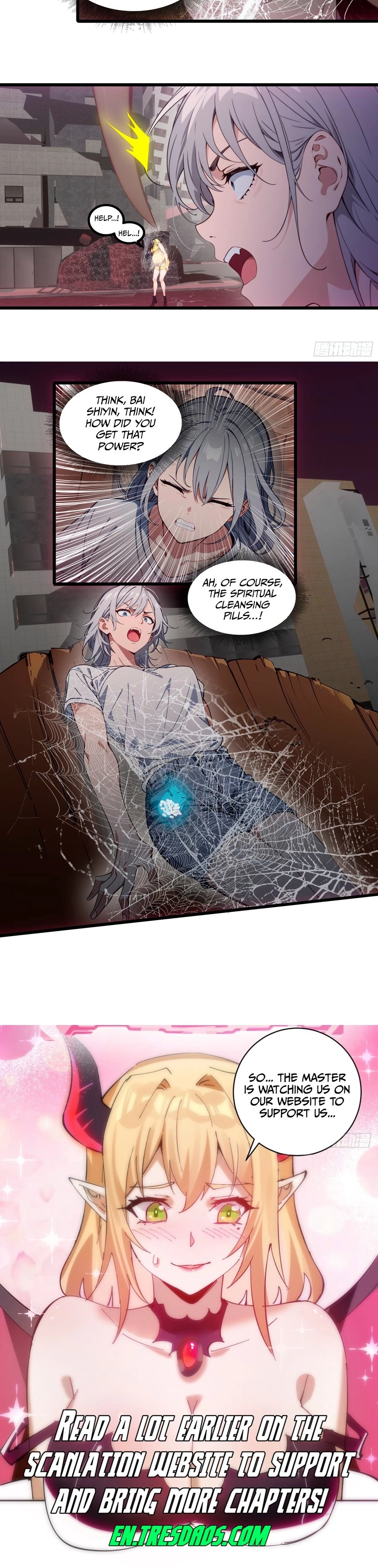 The Evil God Descends, I Own Great Hell Chap 29 - Next Chap 30