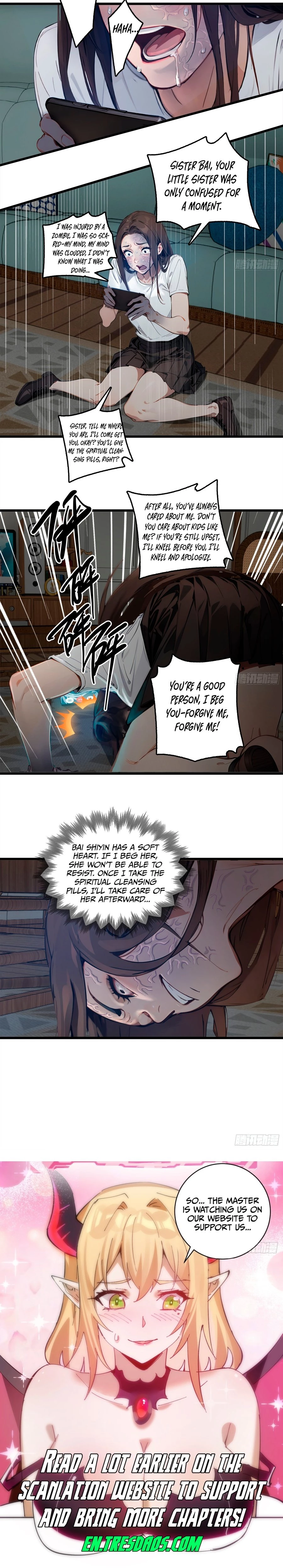 The Evil God Descends, I Own Great Hell Chap 25 - Next Chap 26