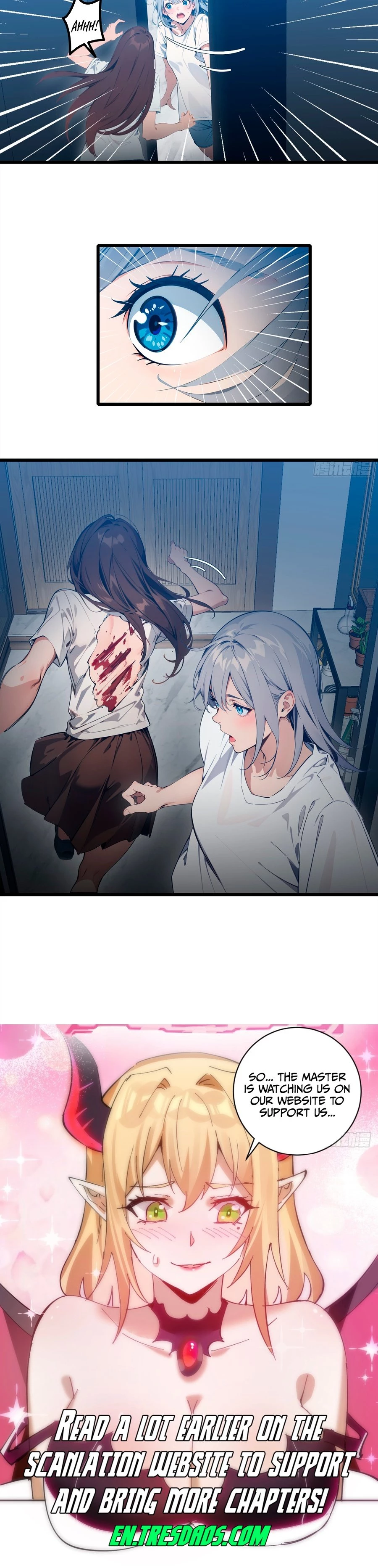 The Evil God Descends, I Own Great Hell Chap 24 - Next Chap 25