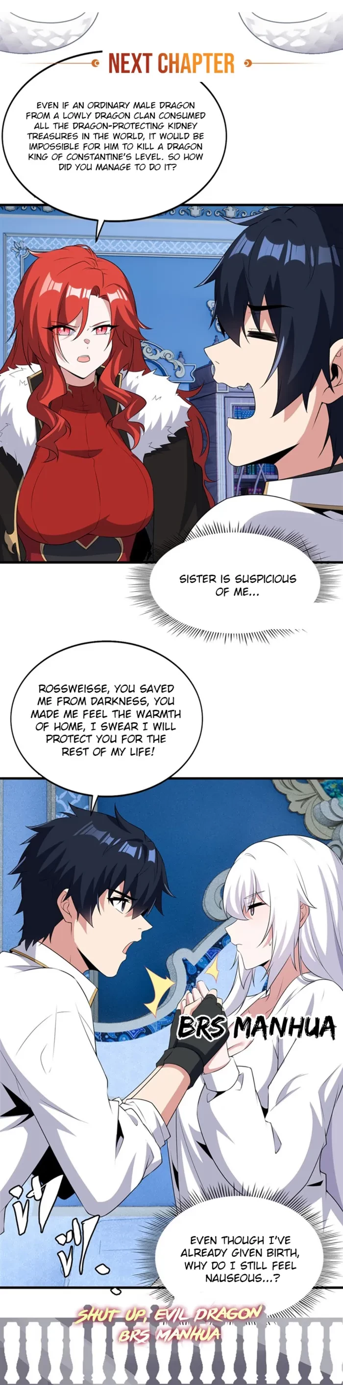 Shut Up, Evil Dragon! I Don't Want to Raise a Child With You Anymore Chap 91 - Next Chap 92