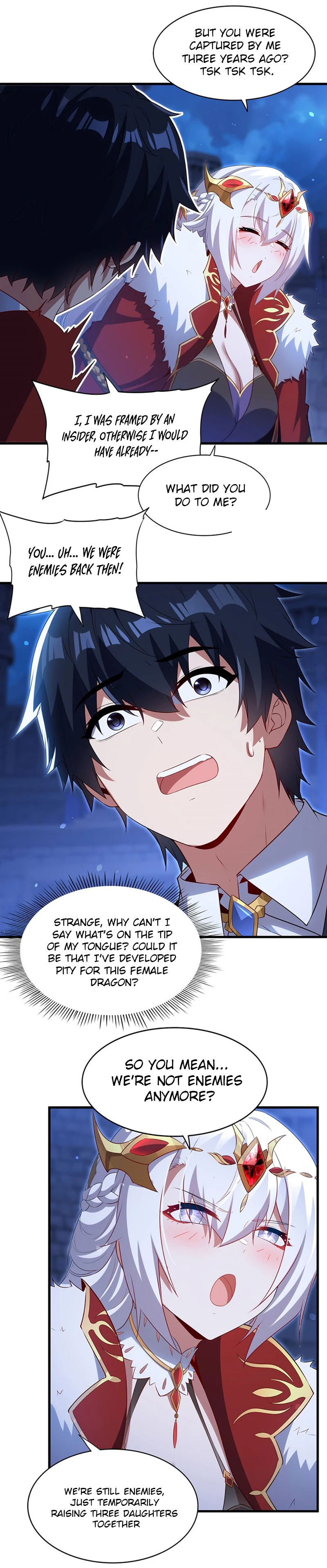 Shut Up, Evil Dragon! I Don't Want to Raise a Child With You Anymore Chap 95 - Next Chap 96