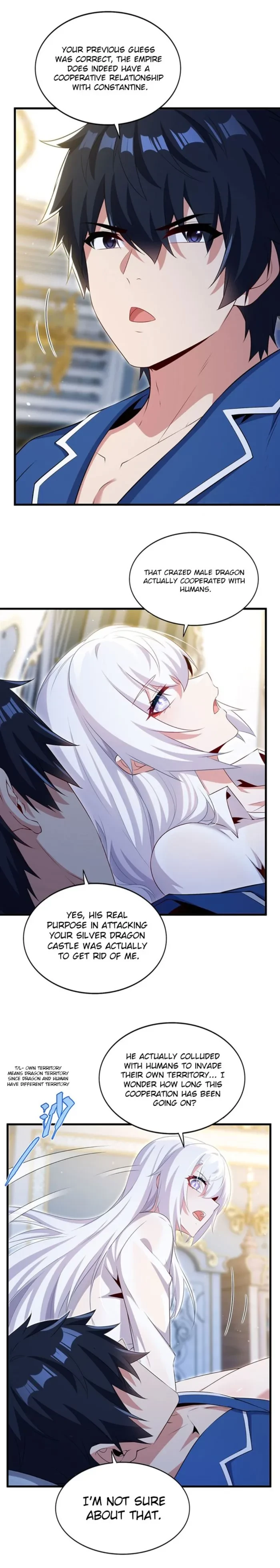 Shut Up, Evil Dragon! I Don't Want to Raise a Child With You Anymore Chap 111 - Next Chap 112