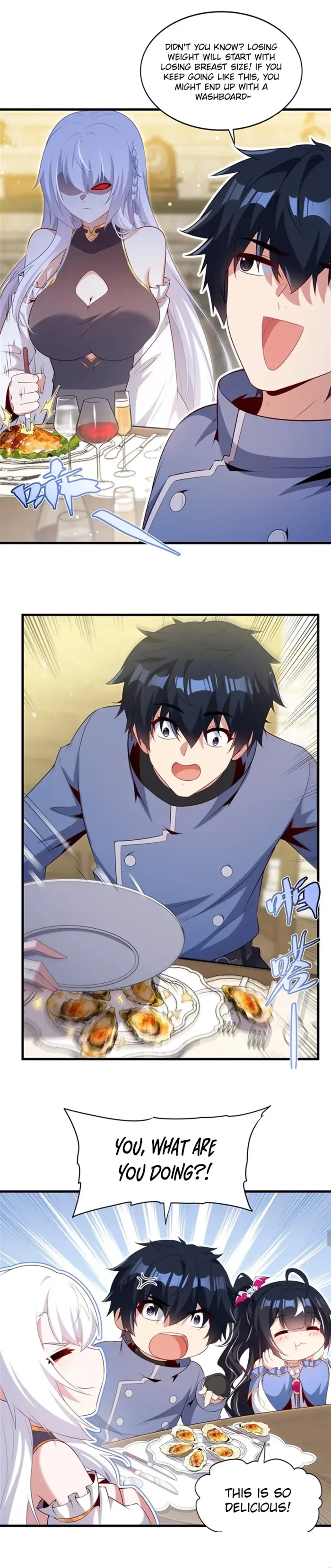 Shut Up, Evil Dragon! I Don't Want to Raise a Child With You Anymore Chap 73 - Next Chap 74