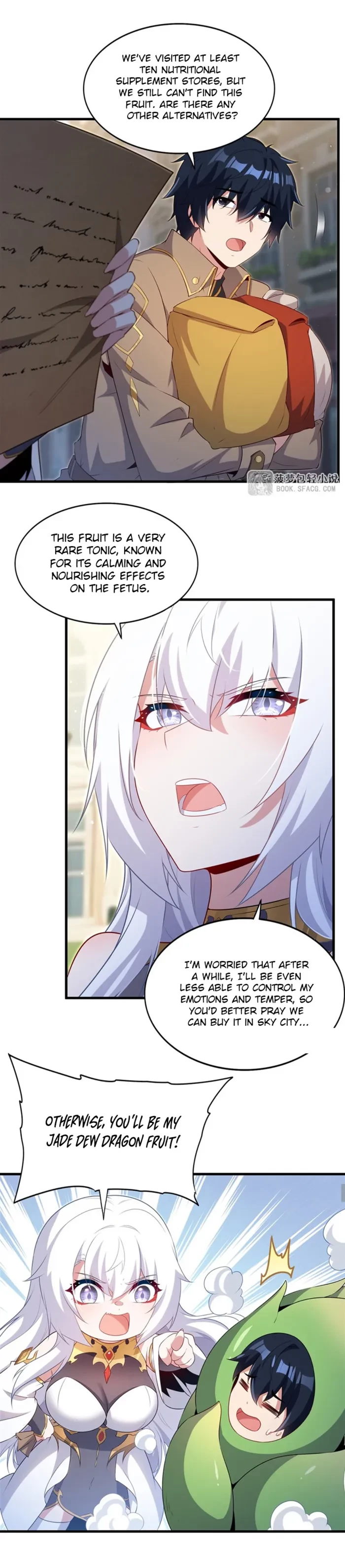 Shut Up, Evil Dragon! I Don't Want to Raise a Child With You Anymore Chap 81 - Next Chap 82