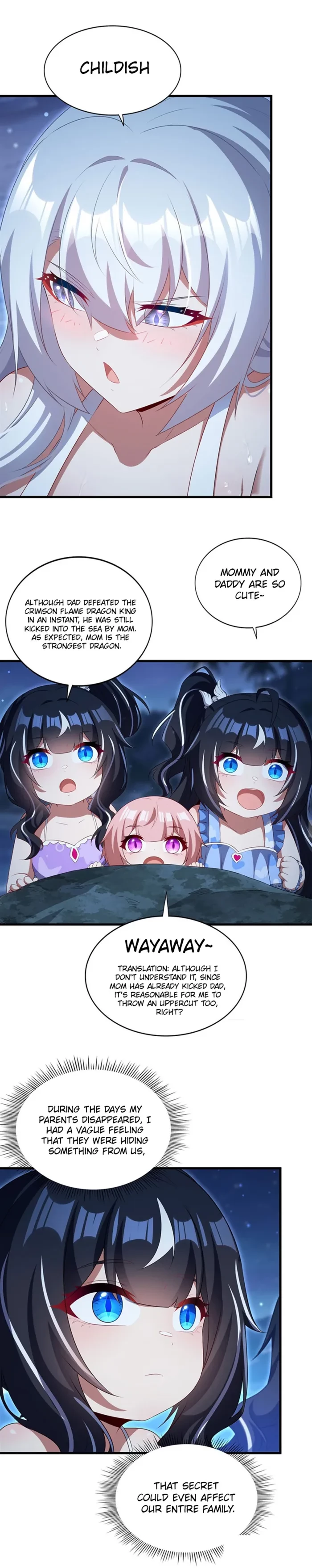 Shut Up, Evil Dragon! I Don't Want to Raise a Child With You Anymore Chap 116 - Next Chap 117