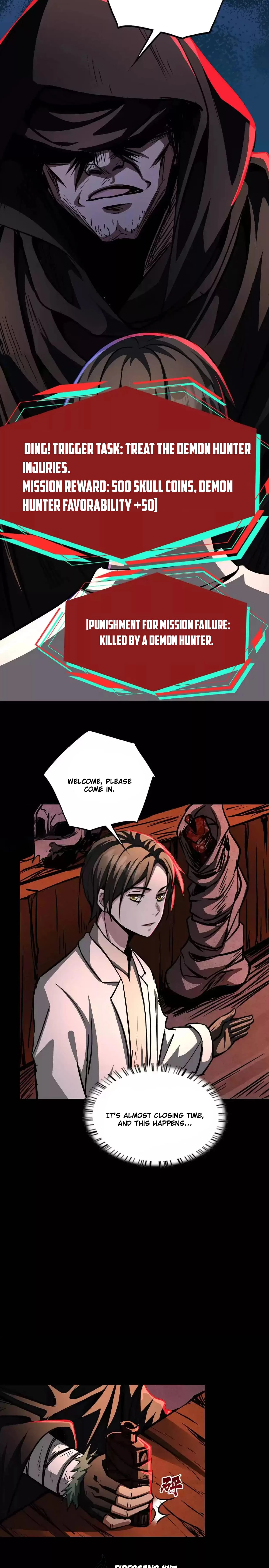 Creepy Pharmacist: All My Patients are Horrific Chap 19 - Next Chap 20