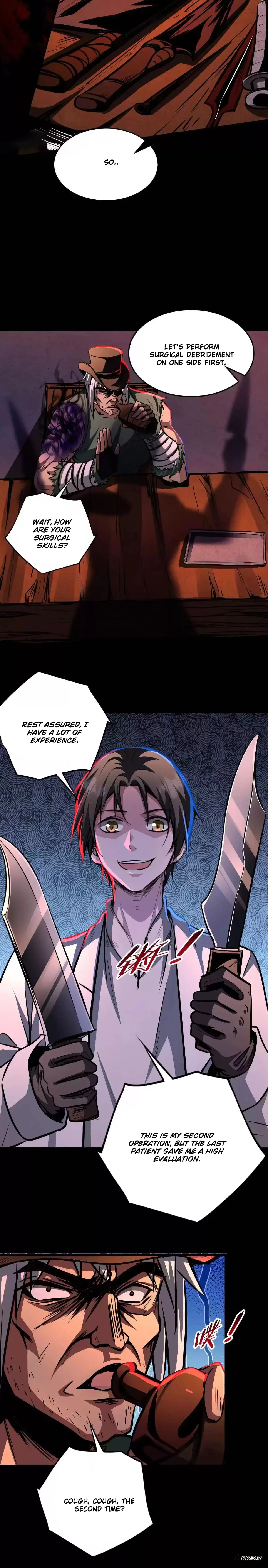 Creepy Pharmacist: All My Patients are Horrific Chap 19 - Next Chap 20