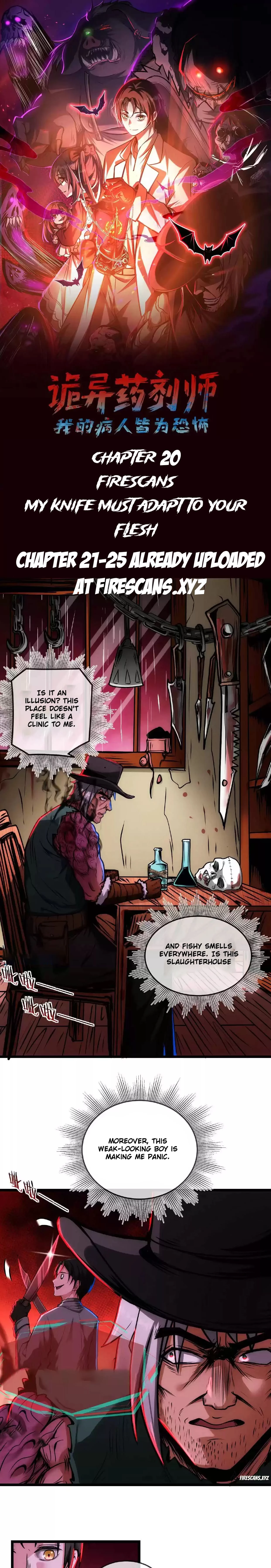 Creepy Pharmacist: All My Patients are Horrific Chap 20 - Next Chap 21