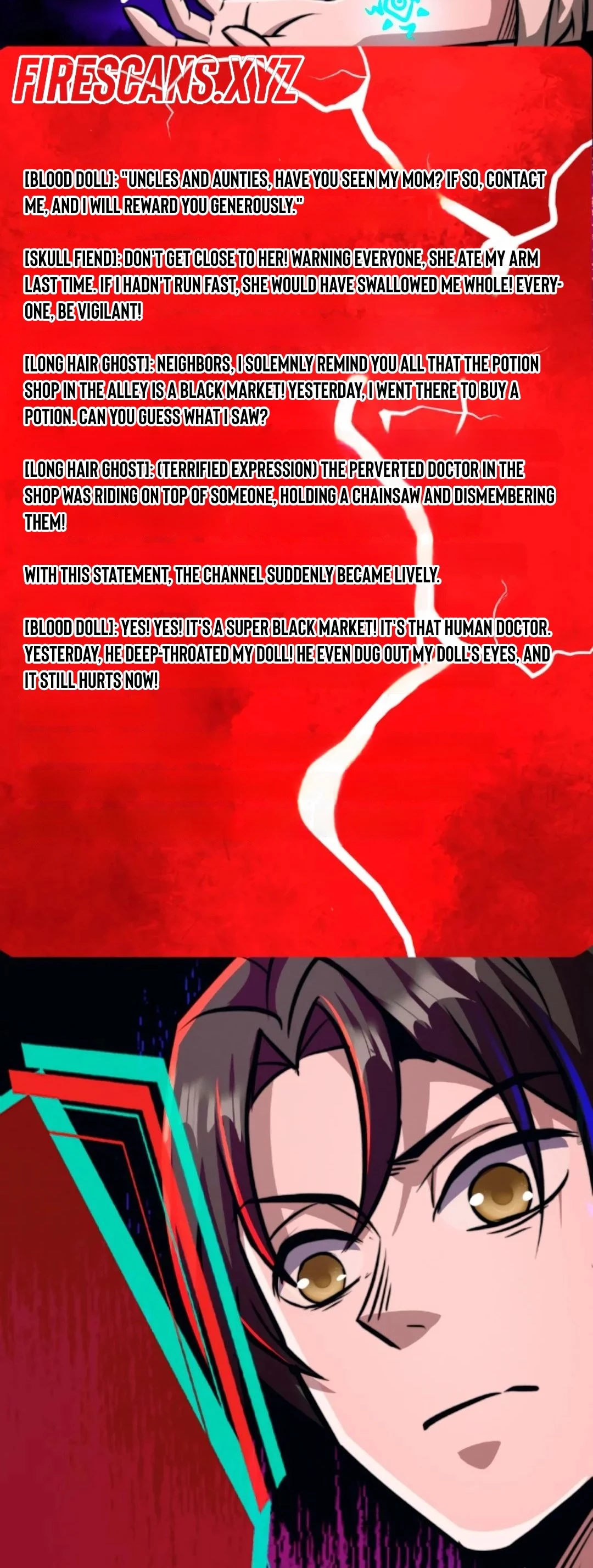 Creepy Pharmacist: All My Patients are Horrific Chap 57 - Next Chap 58