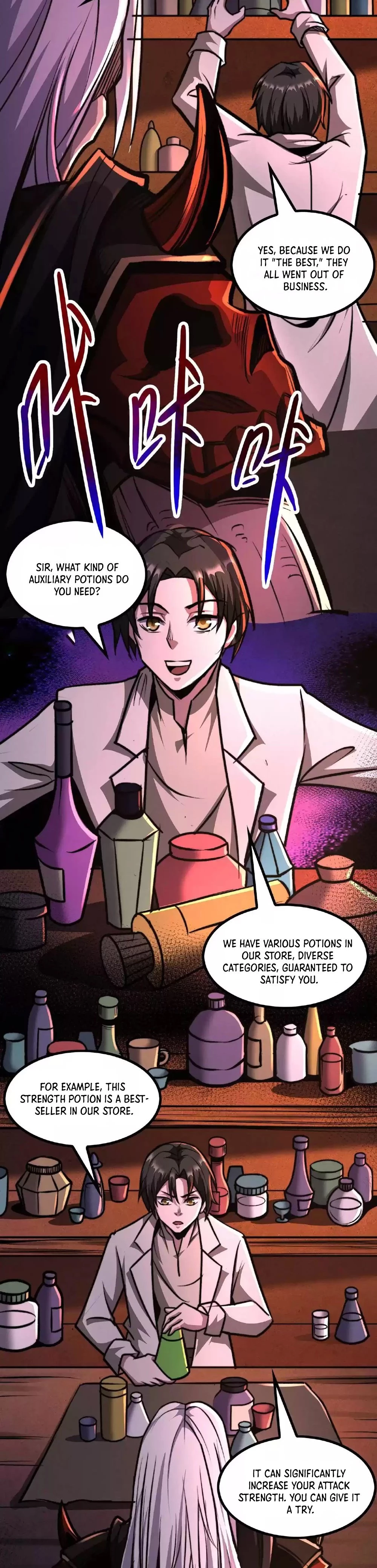 Creepy Pharmacist: All My Patients are Horrific Chap 48 - Next Chap 49