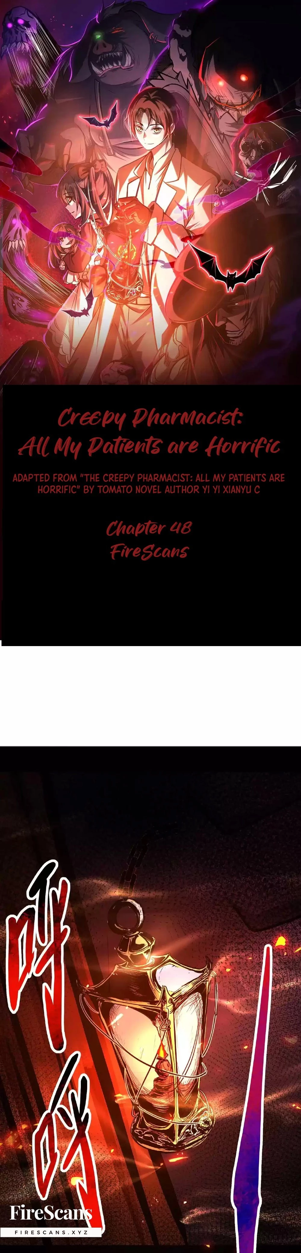 Creepy Pharmacist: All My Patients are Horrific Chap 48 - Next Chap 49