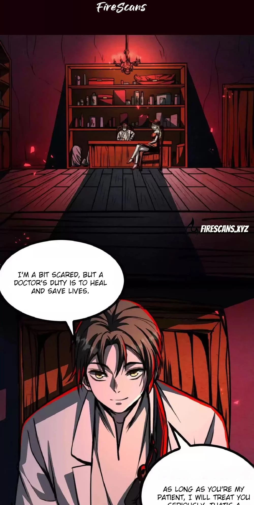 Creepy Pharmacist: All My Patients are Horrific Chap 41 - Next Chap 42