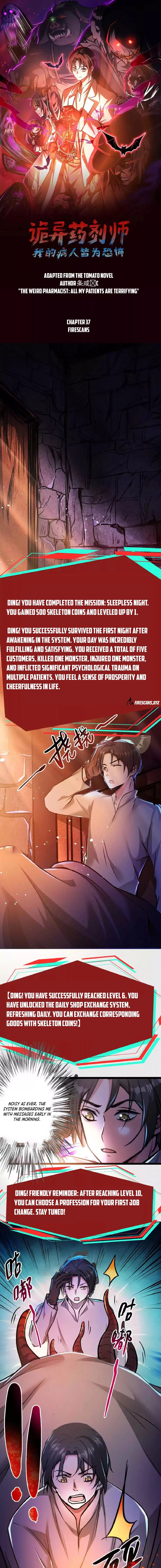 Creepy Pharmacist: All My Patients are Horrific Chap 37 - Next Chap 38