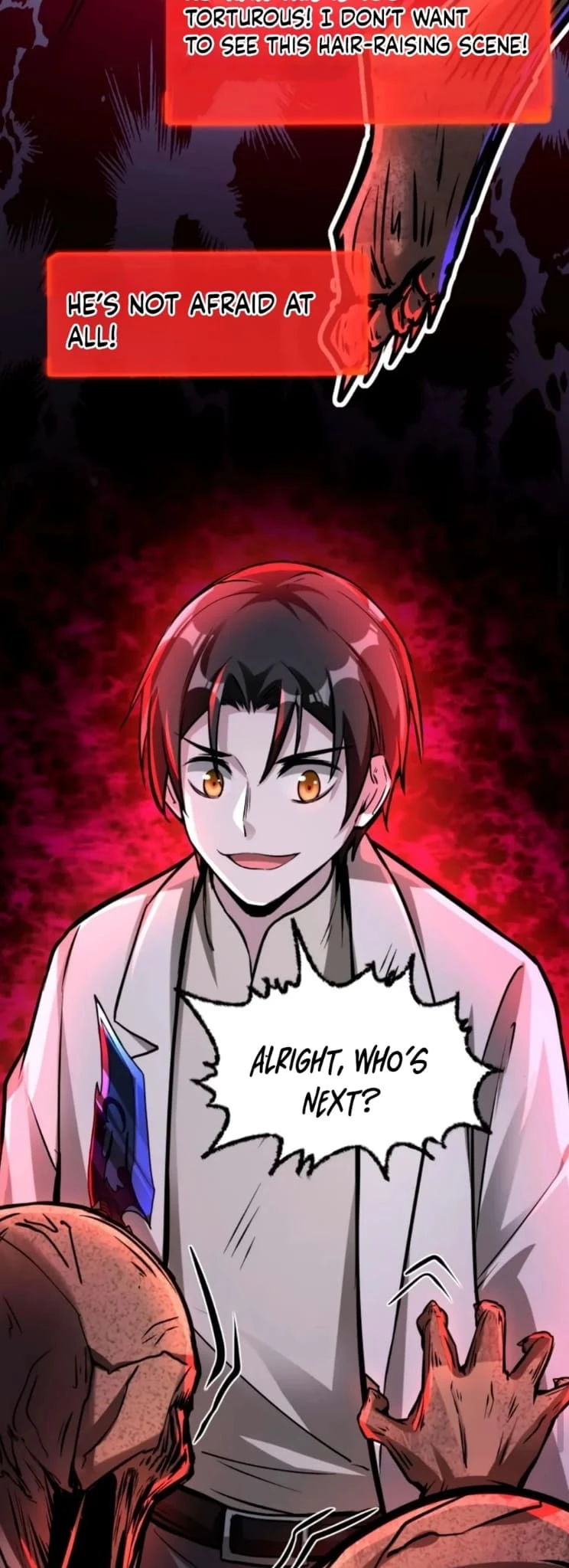 Creepy Pharmacist: All My Patients are Horrific Chap 62 - Next Chap 63